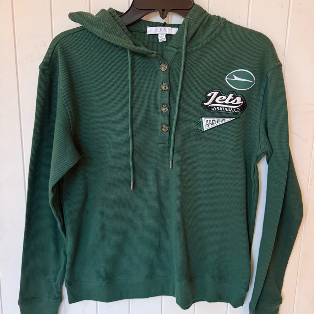 VEAR Green Women's Hooded Sweater